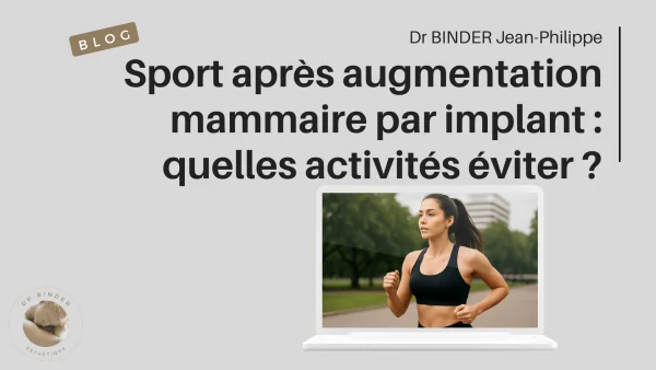 Sport après une augmentation mammaire par implant