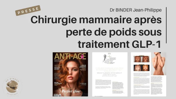 Chirurgie mammaire après perte de poids GLP-1 – Dr Binder, Paris